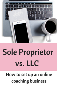 Sole Proprietor, LLC, Business Entity