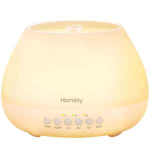 glowing essential oil diffuser